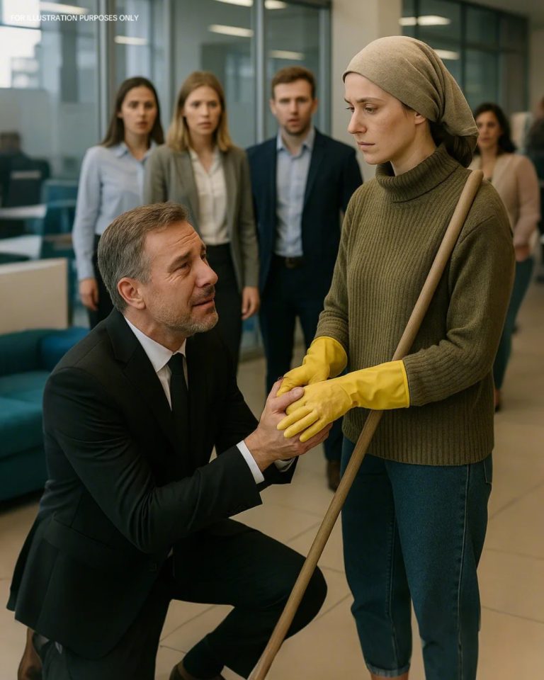 She hadn’t spoken for three years — Until he knelt before her