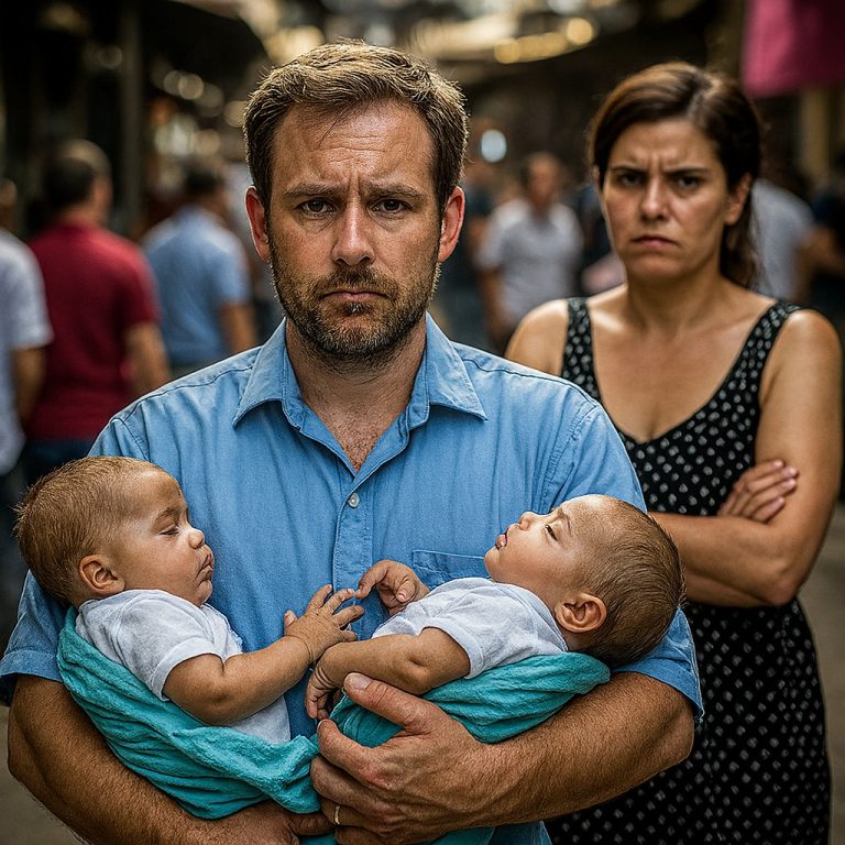 Su esposa lo abandonó a él y a sus gemelas, sin saber que más tarde ellas se convertirían en multimillonarias