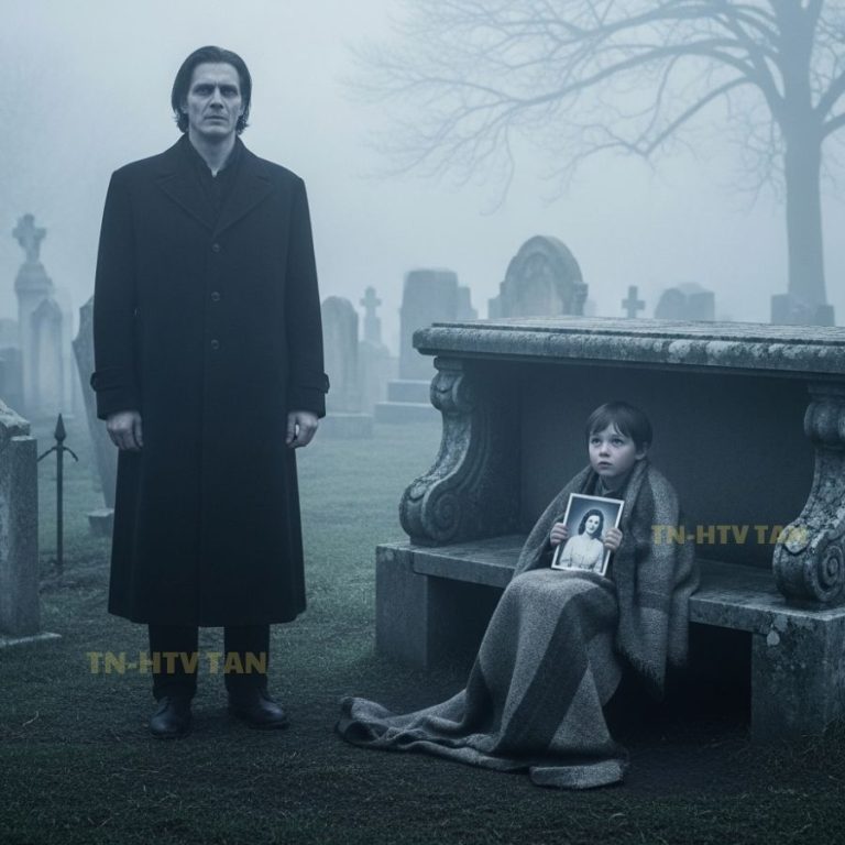 El hombre de negocios visita el memorial de su difunta esposa — y se detiene en seco cuando ve a un niño descansando junto a él… “Lo siento, mamá”, susurra el niño, sosteniendo su foto. El hombre comienza a intervenir… pero las palabras del niño lo cambian todo… 😲…