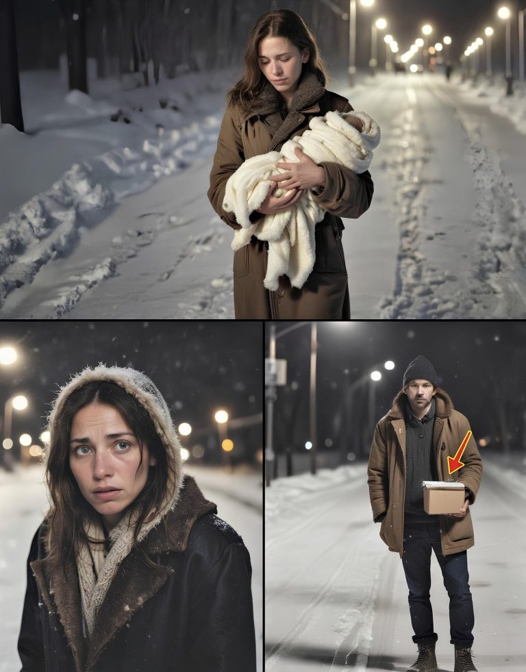 Hambrienta y con un niño en brazos, decidió pedirle dinero a un desconocido.