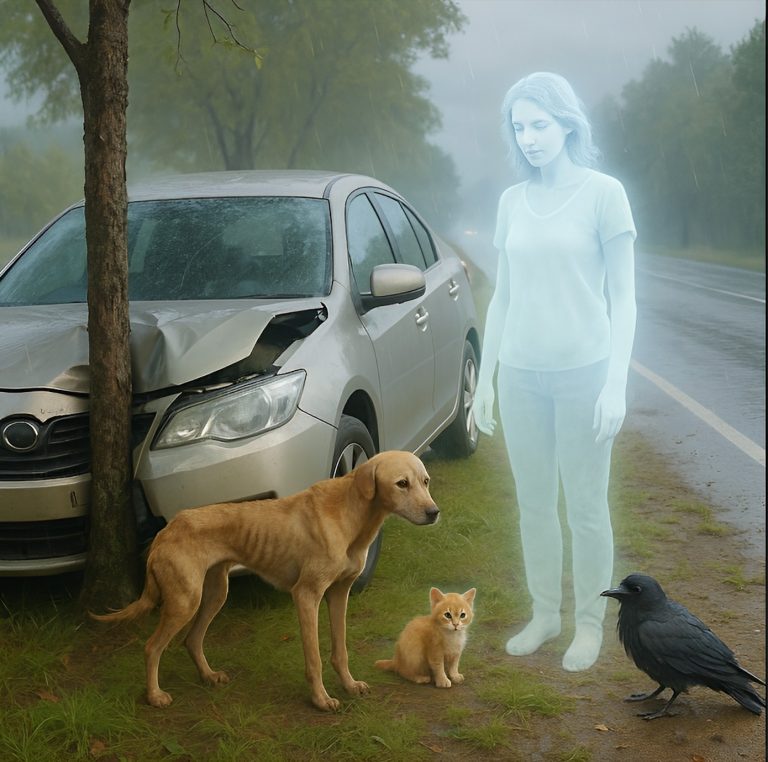 Ya no sentía ningún dolor, nada — salvo en su alma… Alexandra no entendía dónde estaba ni qué le había pasado realmente.