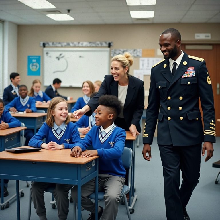 Teacher Ridicules Black Boy Who Says His Dad Works at the Pentagon — Then His Dad Walks Into the Room…