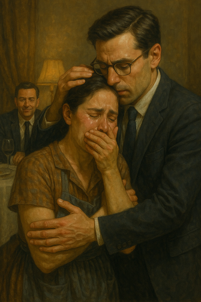 All’interno, un avvocato le annunciava che aveva ereditato una fortuna da una zia lontana che non aveva mai conosciuto