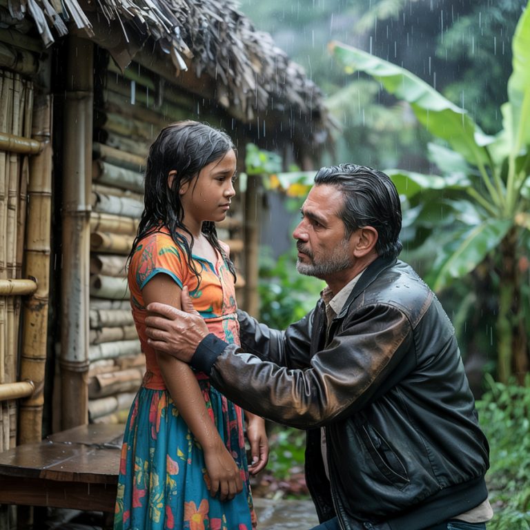 Al dejar que una muchacha mojada se quedara por una noche, el anciano se quedó atónito a medianoche cuando la muchacha le pidió un favor.