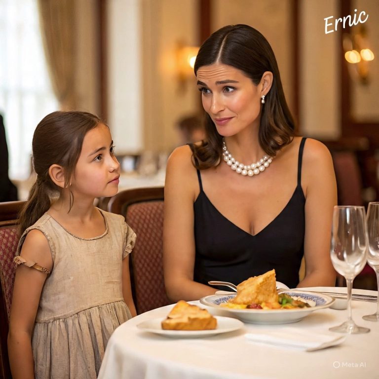 Chica Sin Hogar Le Pregunta a una Millonaria: “¿Puedo Comer Sus Sobras?” — Y Ella Cambia Todo