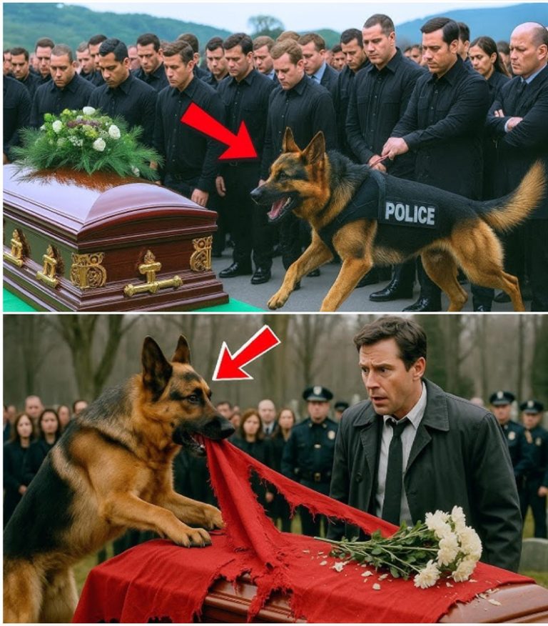 They Opened An Officer’s Coffin Because His Police Dog Kept Barking—What They Found Shocked Everyone