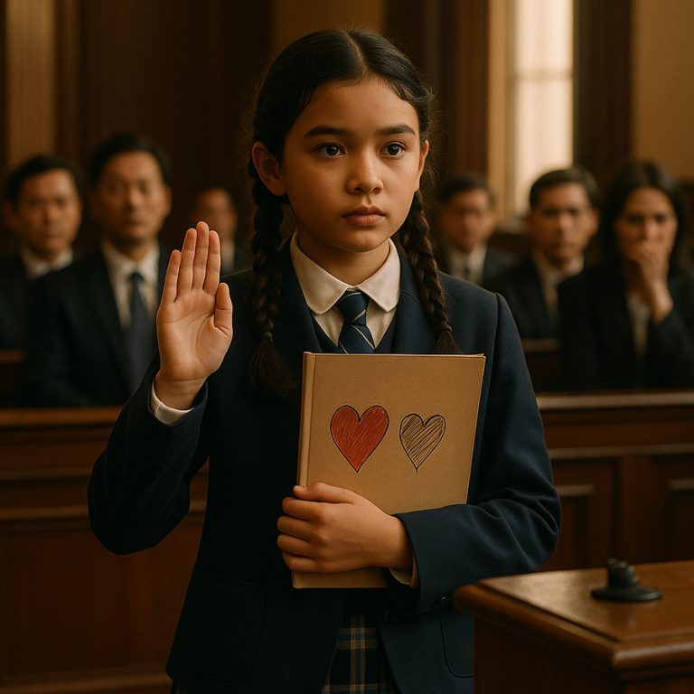 “¡YO SOY LA ABOGADA DE MI MADRE!” — Dijo la niña al juez, y lo que ocurrió después dejó a todos sorprendidos.