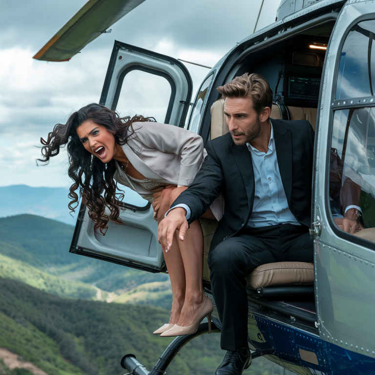 Un marido cruel empujó a su esposa desde un helicóptero para cobrarle una cuantiosa indemnización del seguro, y su respuesta dejó a todos completamente impactados.